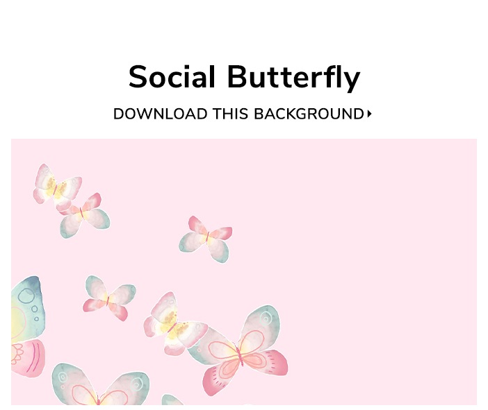 Social Butterfly Background