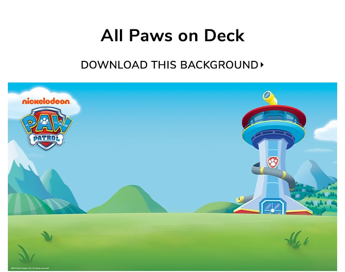 Paw Patrol Background