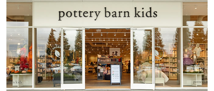 Pottery Barn Kop Map Pottery barn began in 1949 as a single store in ...