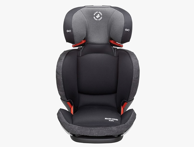 Black booster seat