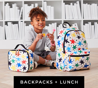 Backpacks + Lunch