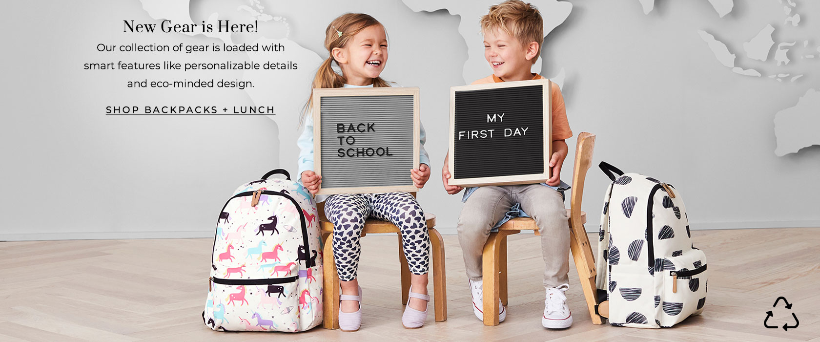 New Gear is Here! Shop Backpacks + Lunch
