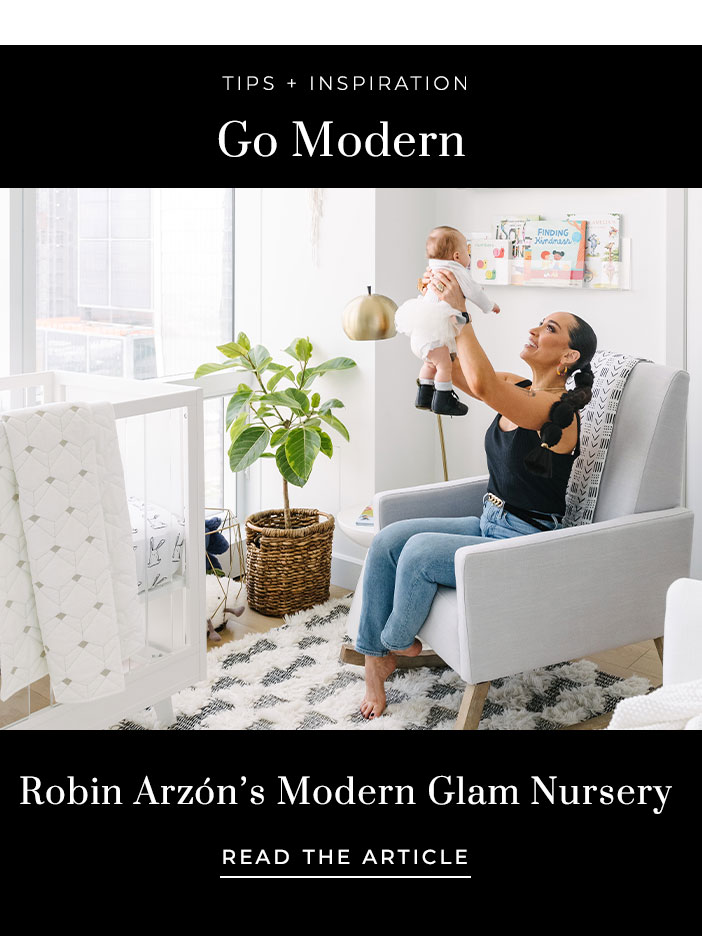 Robin Arzón Modern Glam Nursery – Read the Article