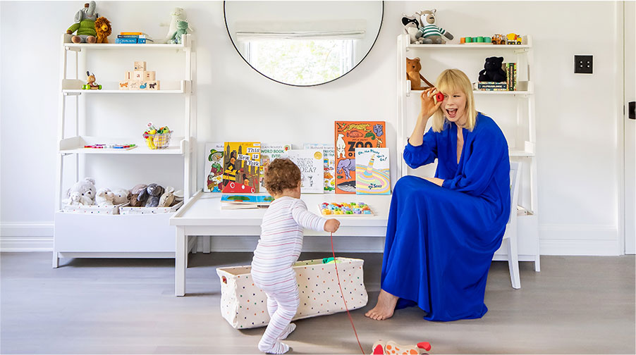 Modern Pop Toddler Room