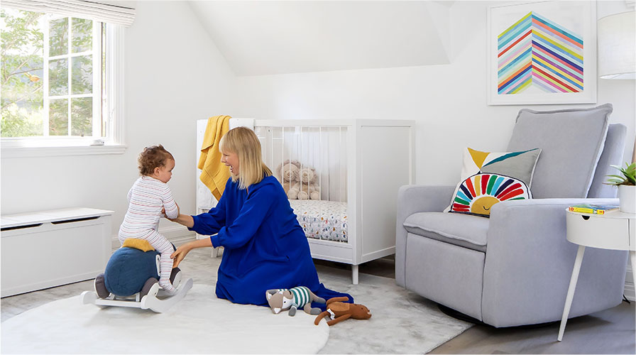 Modern Pop Toddler Room