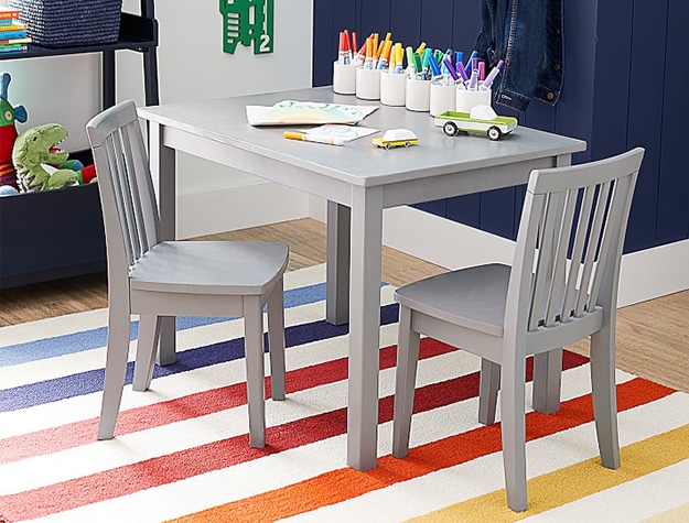 Cameron White Kids Tables and Chairs