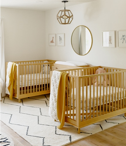 Lauren and Arie Luyendyk’s Neutral Nursery for Two