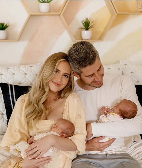 Lauren and Arie Luyendyk’s Neutral Nursery for Two