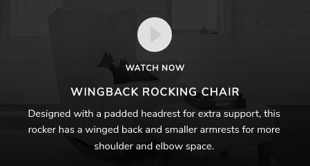 Wingback Rocking Chair