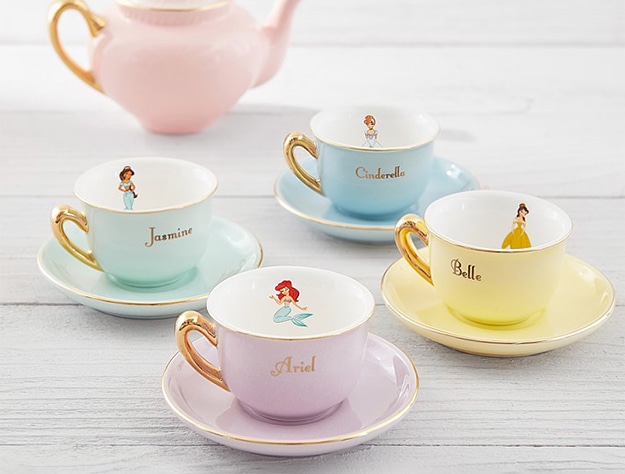 Disney princess porcelain princess tea set.