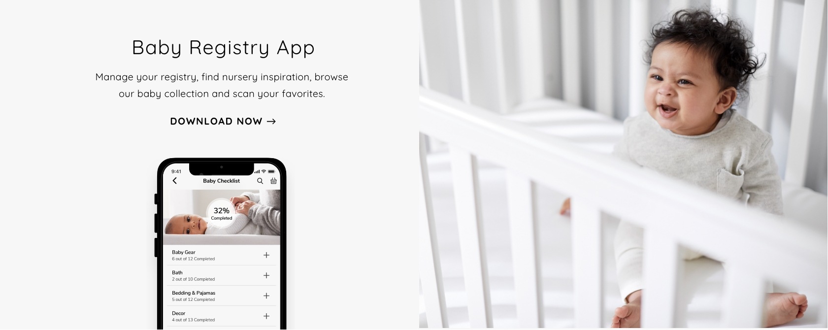 Baby Registry Finder & Online Baby Registry | Pottery Barn Kids