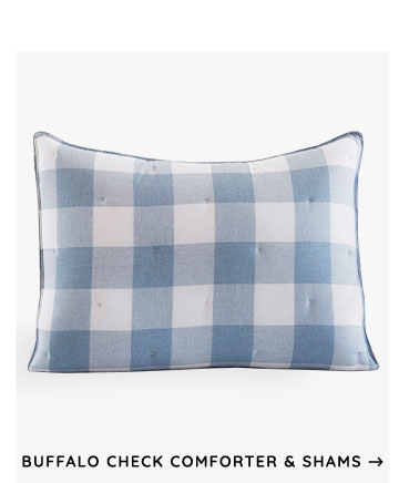 Buffalo Check Comforter & Shams