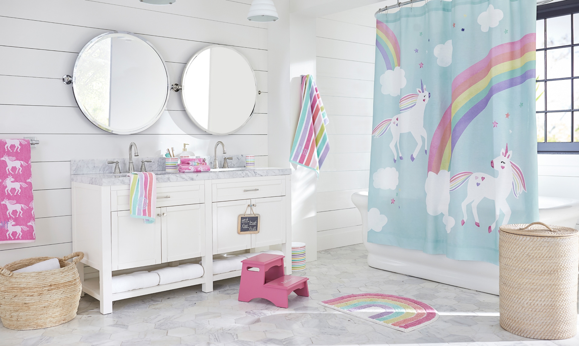 Unicorn Bath Set