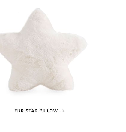 Fur Star Pillow