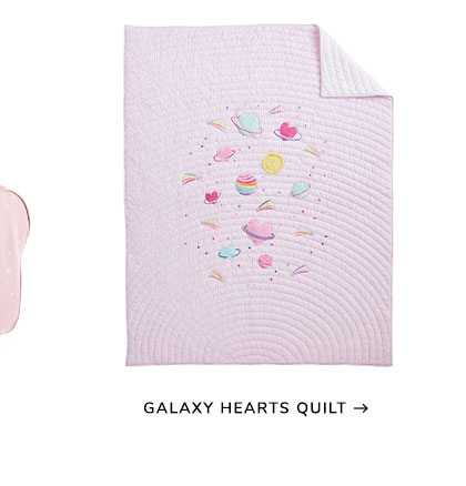 Galaxy Hearts Quilt