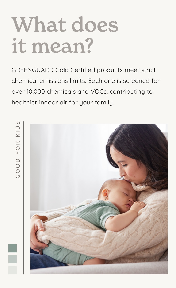 Greenguard gold certified cribs meaning best sale