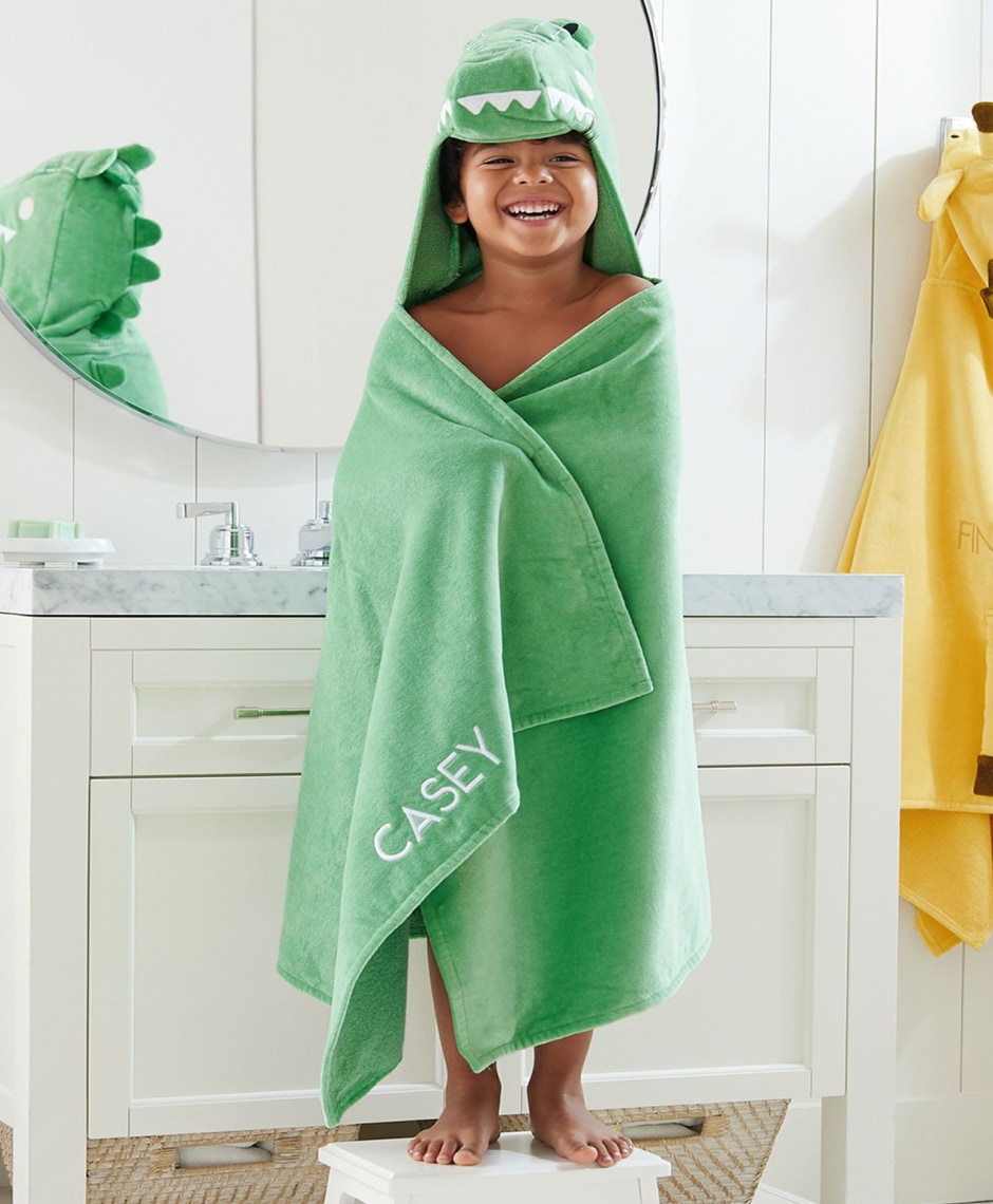Crocodile Kid Hooded Towel