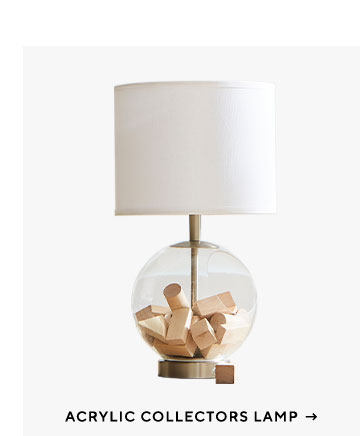Acrylic Collectors Lamp
