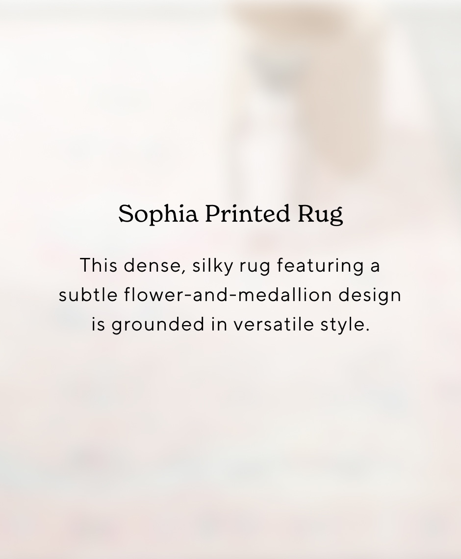 Sophia Printed Rug
