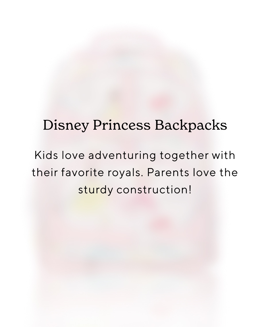 Disney Princess Backpacks