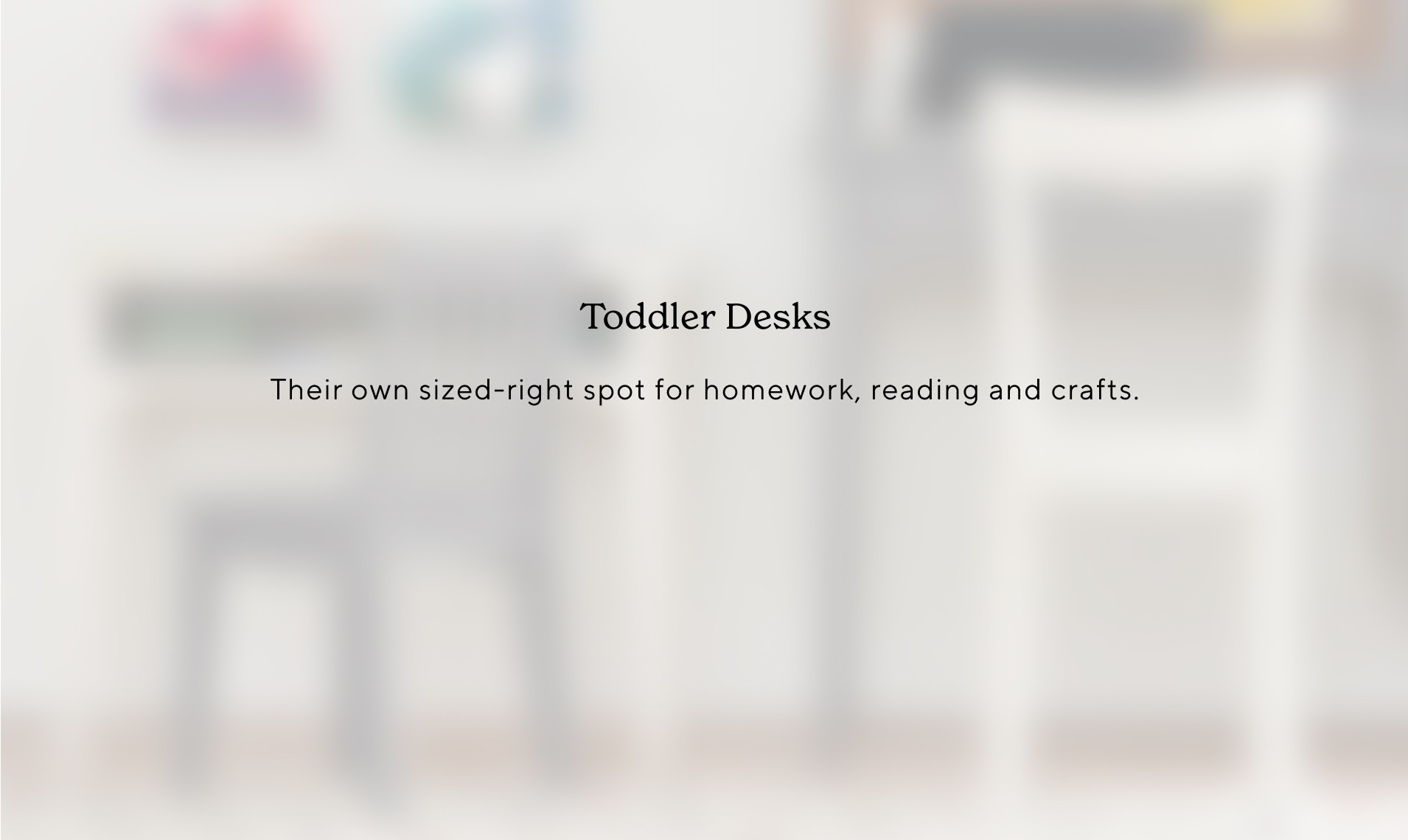 Toddler Desks