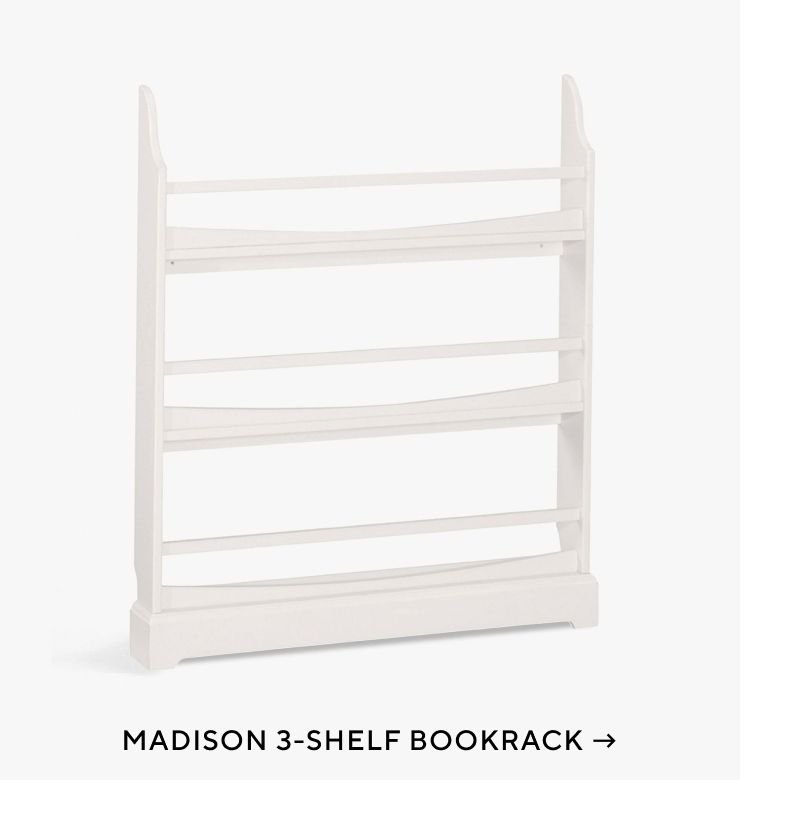 Madison 3-Shelf Bookrack