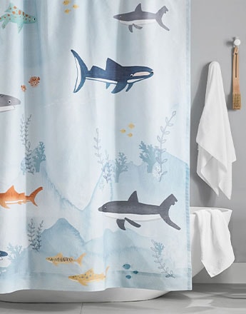 Bath Mats & Shower Curtains