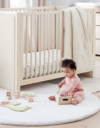 Pottery barn nash crib online