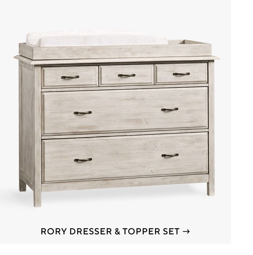 Rory Dresser & Topper Set