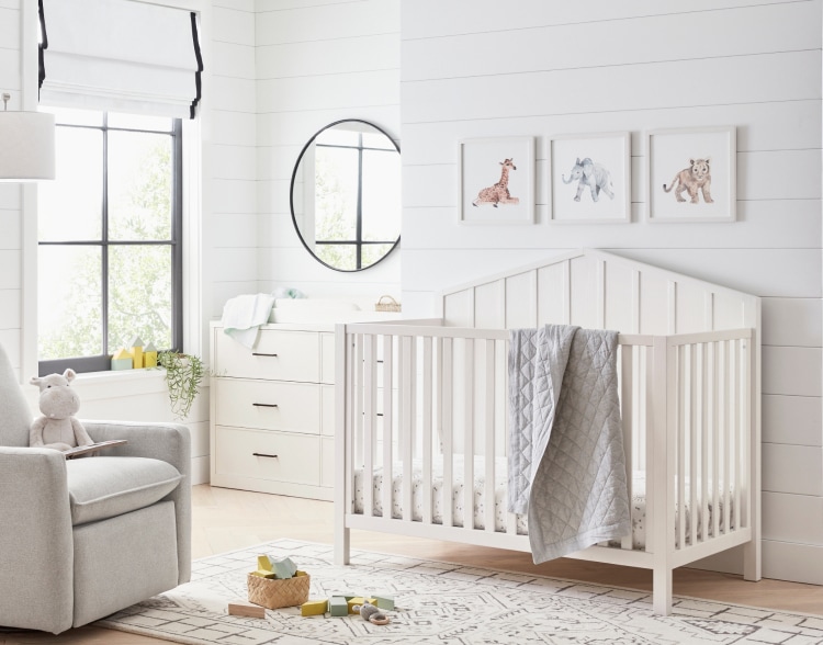 Farmhouse shop crib set