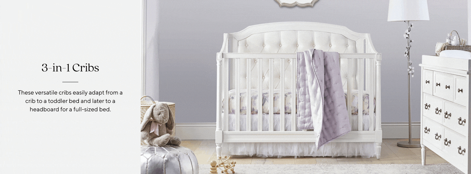 3-in-1 Cribs
