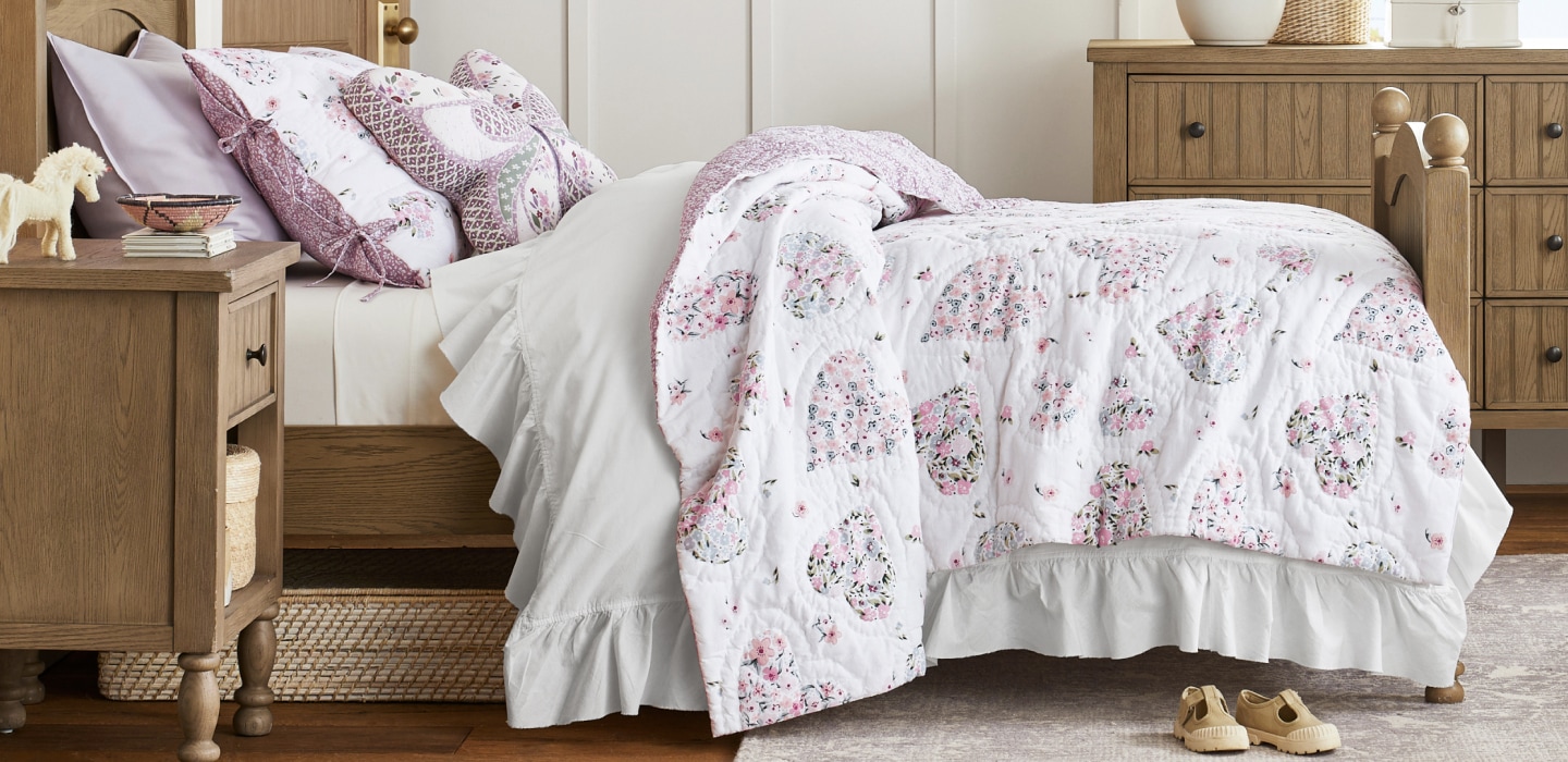 Kids Girl Bedding Collections | Pottery Barn Kids