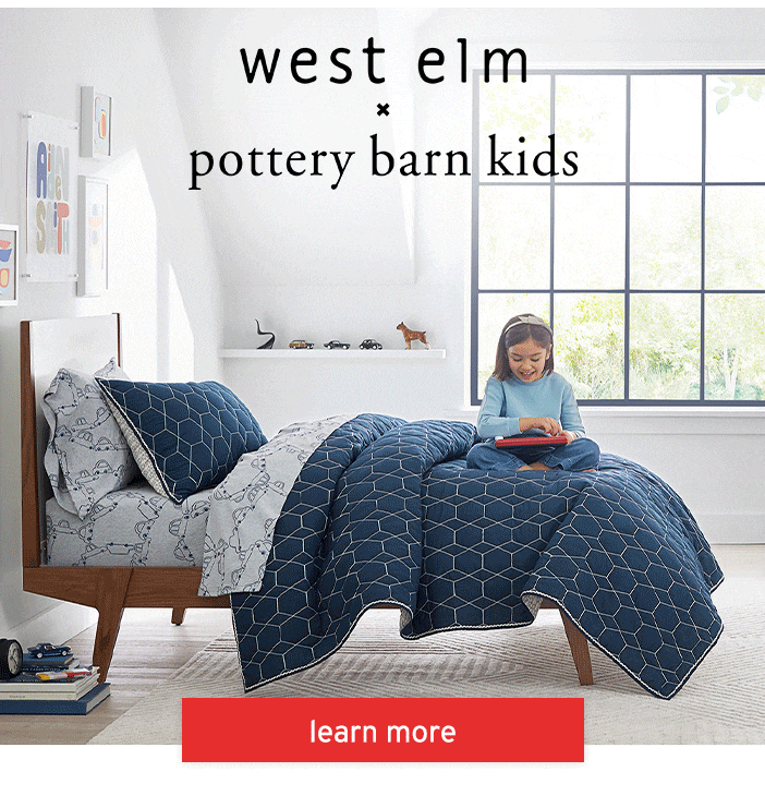 West Elm x Pottery Barn Kids - Learn more