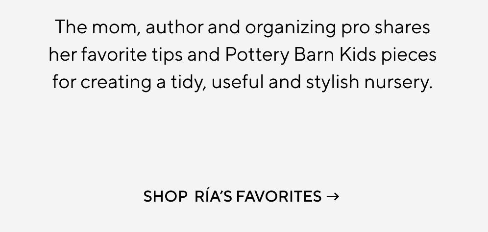 Shop Ria's Favorites