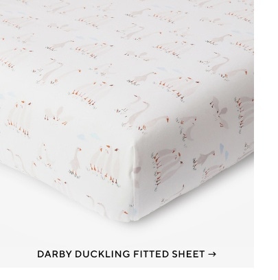 Darby Duckling Fitted Sheet