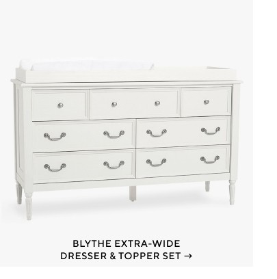 Blythe Extra-Wide Dresser & Topper