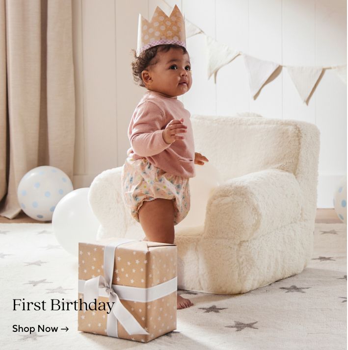 First Birthday: Shop Now