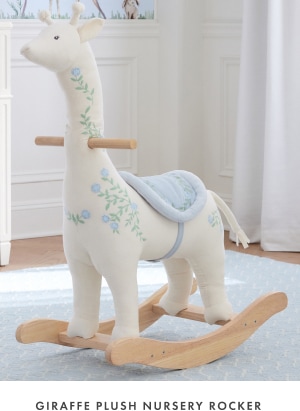 Giraffe Plush Nursery Rocker