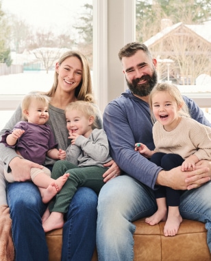 At Home With The Kelce Family