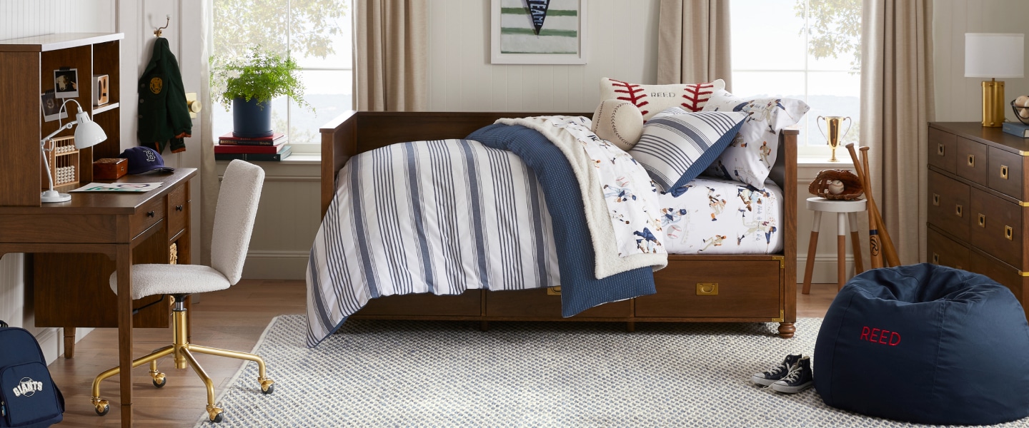 Vintage Campaign Bedroom Collection