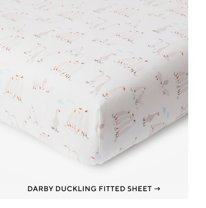 Darby Duckling Fitted Sheet