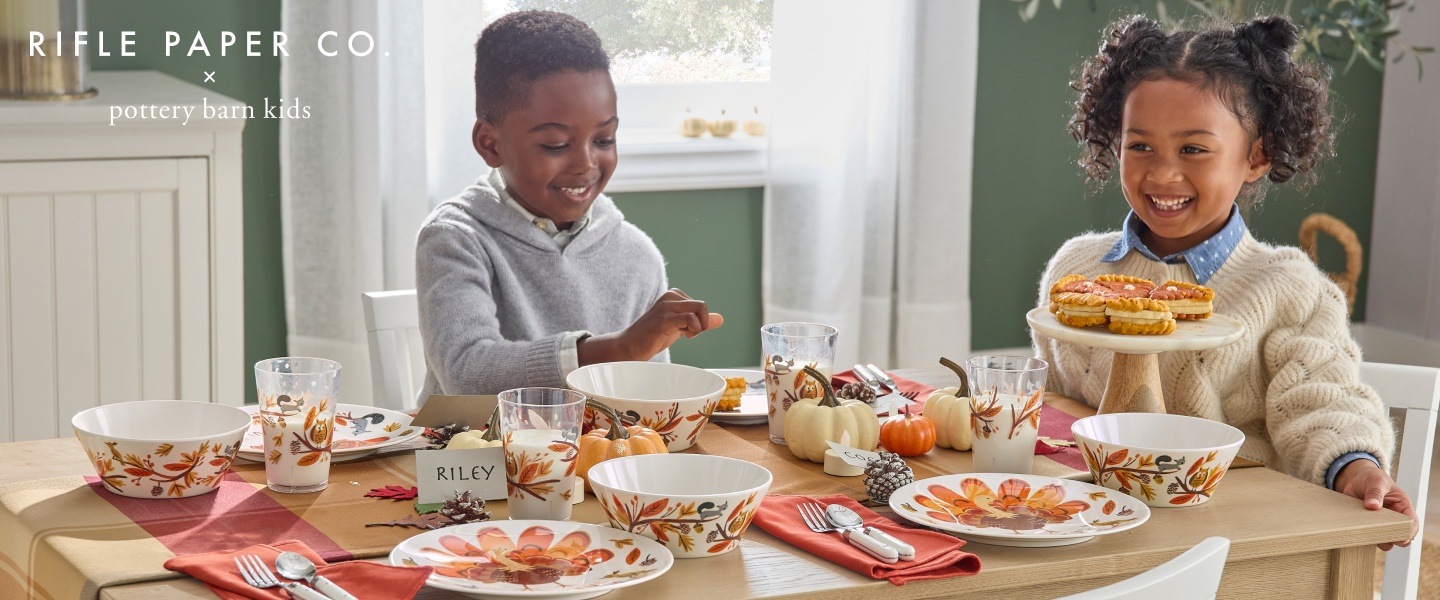 Rifle Paper Co. x pottery barn kids