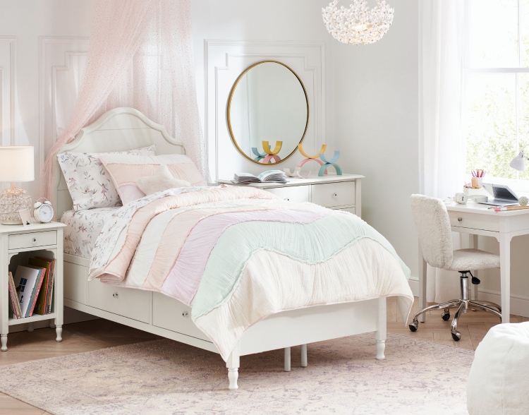 Pottery barn kids storage bed discount