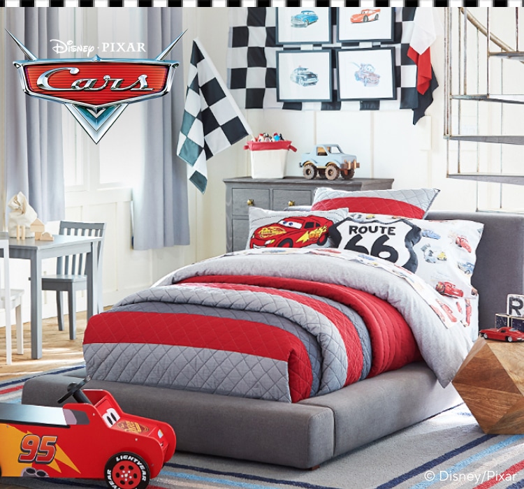 Disney and Pixar em Cars em Pottery Barn Kids