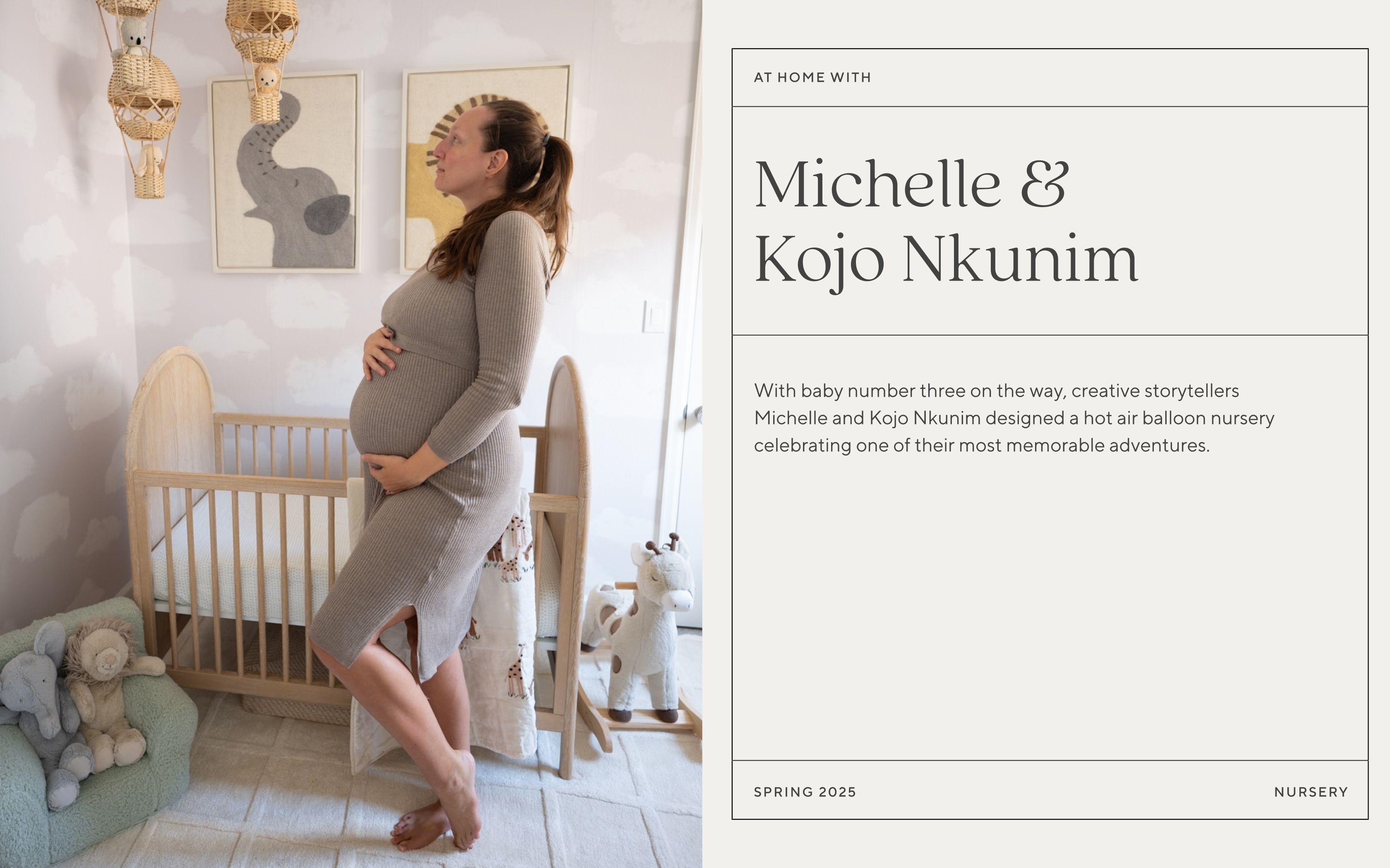 At Home With Michelle & Kojo Nkunim
