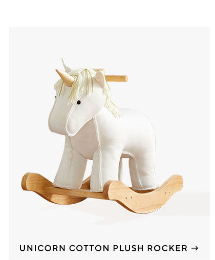 Unicorn Cotton Plush Rocker