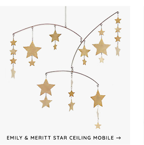 Emily & Meritt Star Ceiling Mobile