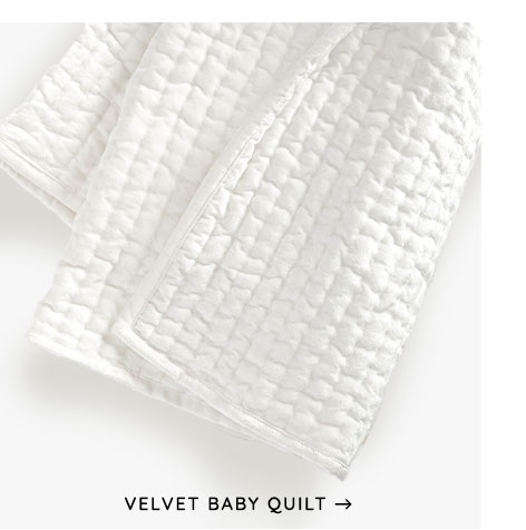 Velvet Baby Quilt