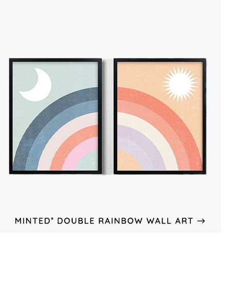 Minted Double Wall Art