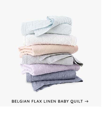 Belgian Linen Baby Quilt